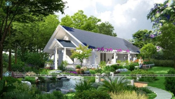 Nhà vườn cấp 4 mái Thái là gì?