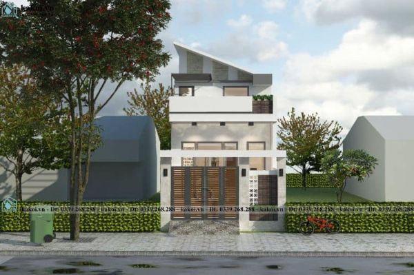 Nhà cấp 4 6x15 3 phòng ngủ có gác lửng